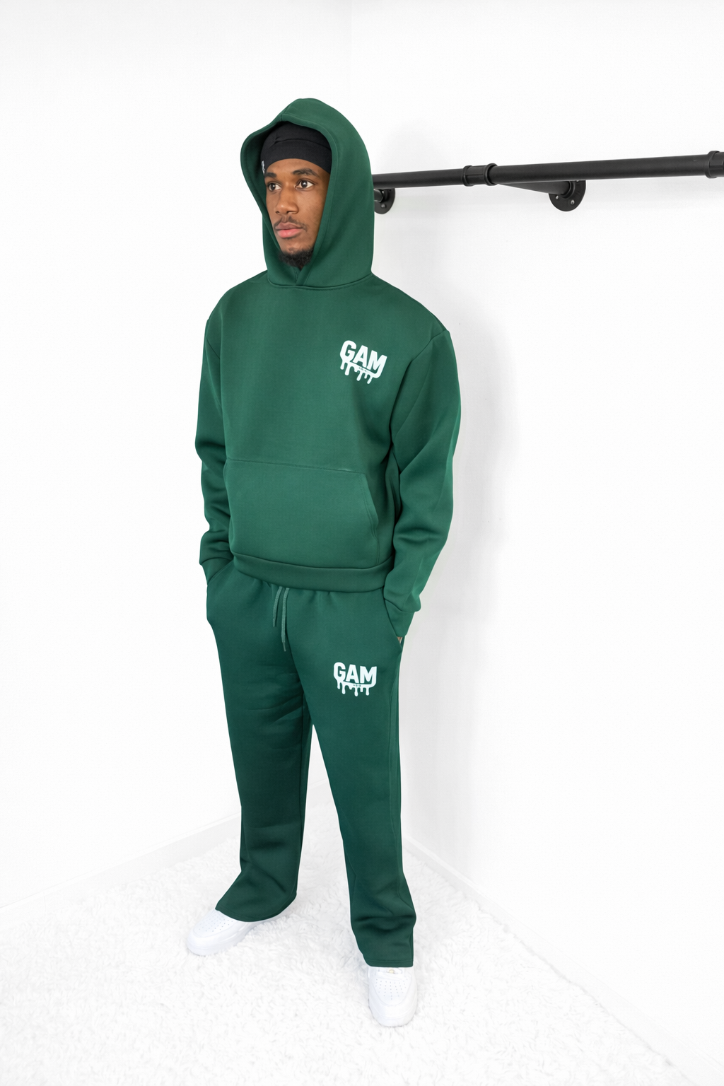 Scuba tracksuit hoodie&pant 400GSM